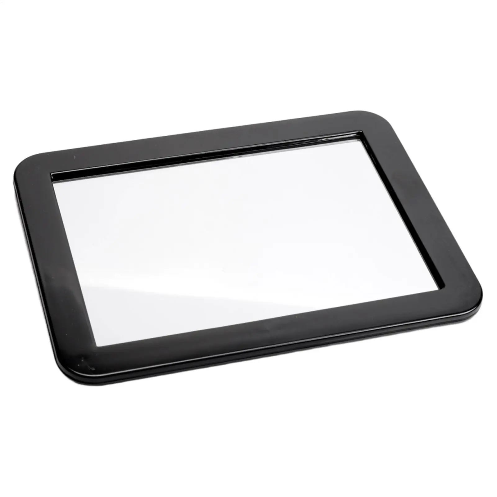 المحمولة مستطيلة معلقة المرايا 12.5*18 سنتيمتر خزانة مرآة المغناطيس خزانة صغيرة مرآة المنزل السفر التخييم مرآة مغناطيسية #5