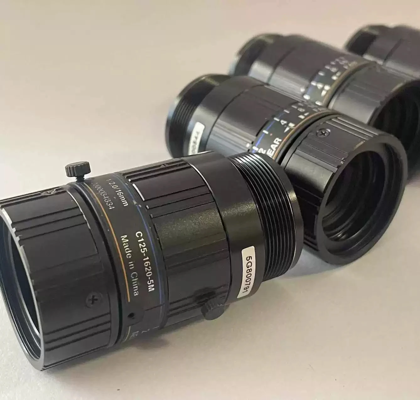 Basler industrial lens 5MP C125-1218-5M ，C125-162-5M  12mm  16mm  machine vision lens in good condition tested OK