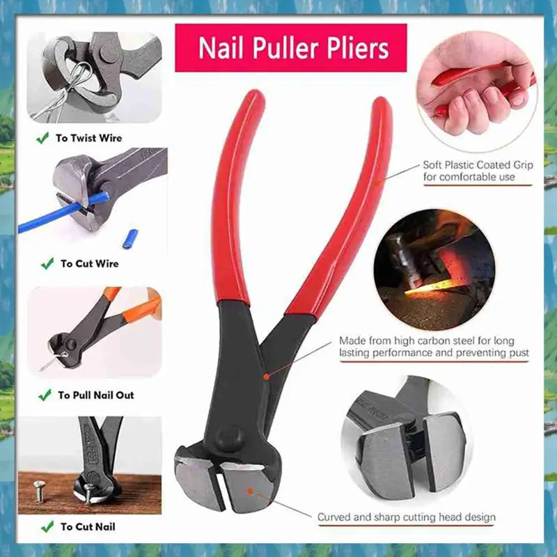 Mar.4Pcs Upholstery And Repair Staple Remover Tack Puller Nail Remover Tool Set,For Furniture Floor Wall Wooden Case Frame