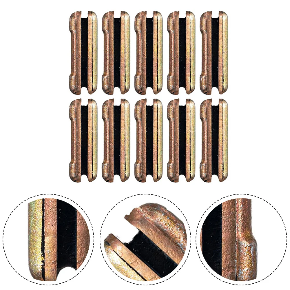 10-Packs 23FP Flexible Pins For Mini Excavator Buckets T23P D39094 6567620 Gardening Tools Replacement Garden Power Tool Parts