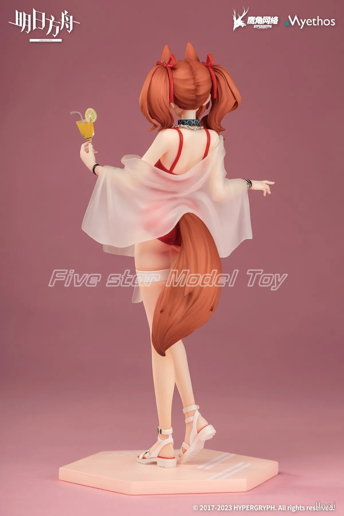 【FS】هدية Myethos الأصلية + سلسلة Arknights Angelina Summer VER. 1/8 ألعاب نماذج الرسوم المتحركة