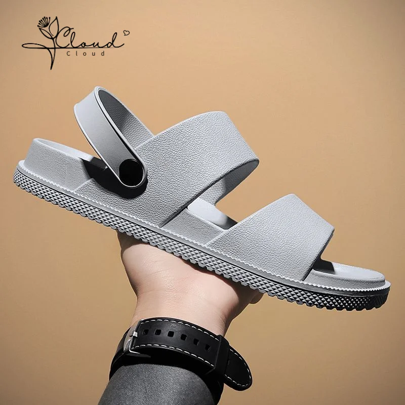 Chic Summer New with Lightweight Soft Soles and A Feeling of Stepping on Beach Exquisite Atmosphere Concise Outdoor  Slippers