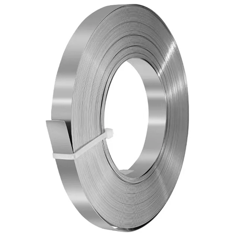 

High Quality 304 Stainless Steel Coil, Stainless Steel Cable Reel Strapping, Strapping Tape 12Mmx0.4Mmx30m