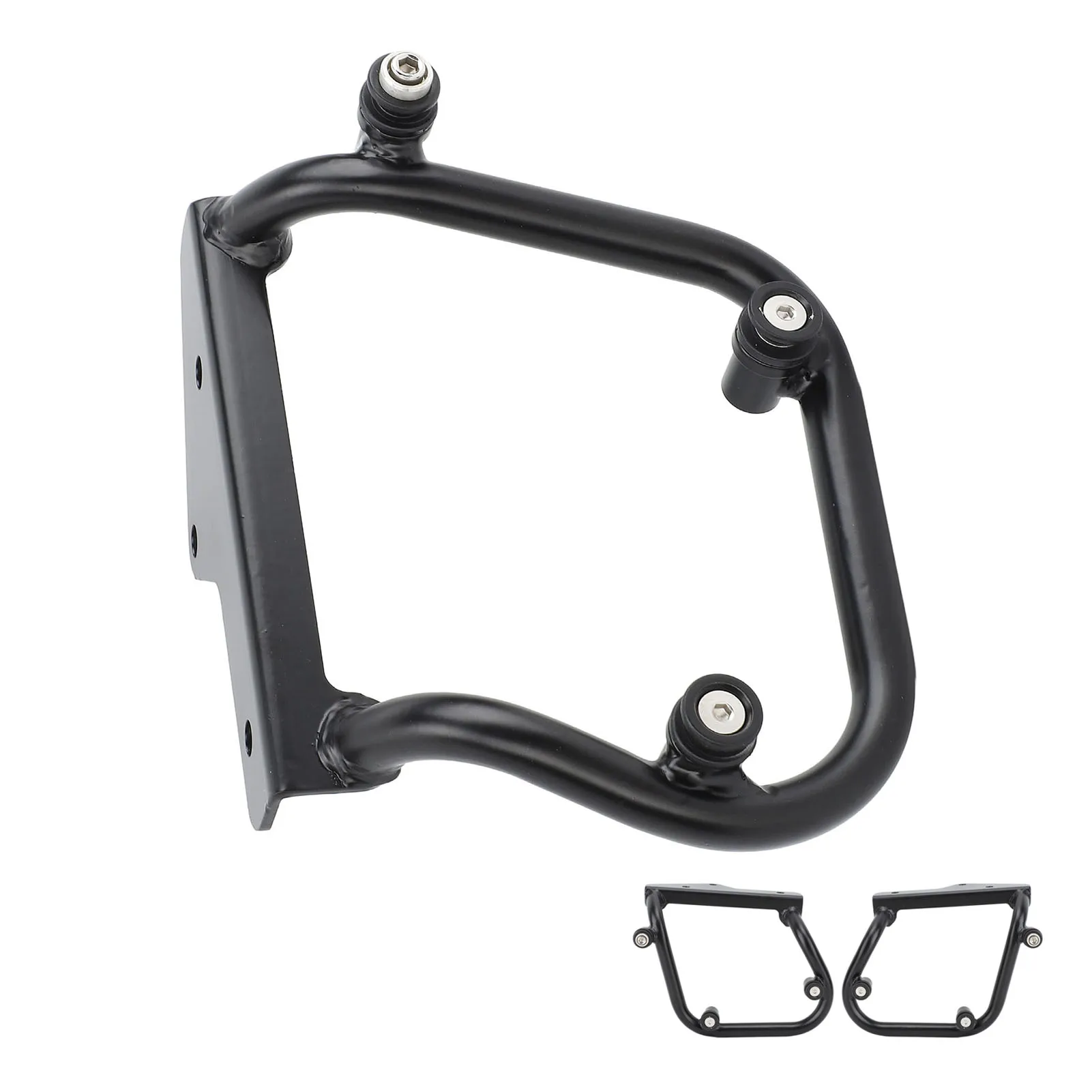 Supporto per borsa laterale per moto, staffa per supporti per borsa laterale per moto, tubo in ferro saldato da 16 mm, per Yamaha XSR 900 2022-2023