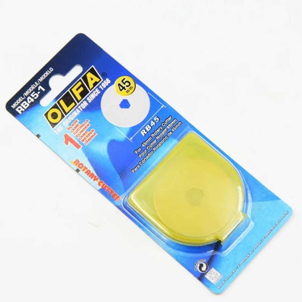 OLFA Rotary Cutter PRC-2 PRB18-2 RB18-2 RB45-1 RB45-10 RB60-1 45-C, Circular Blade for Paper, Carpet & Fabric Cutting