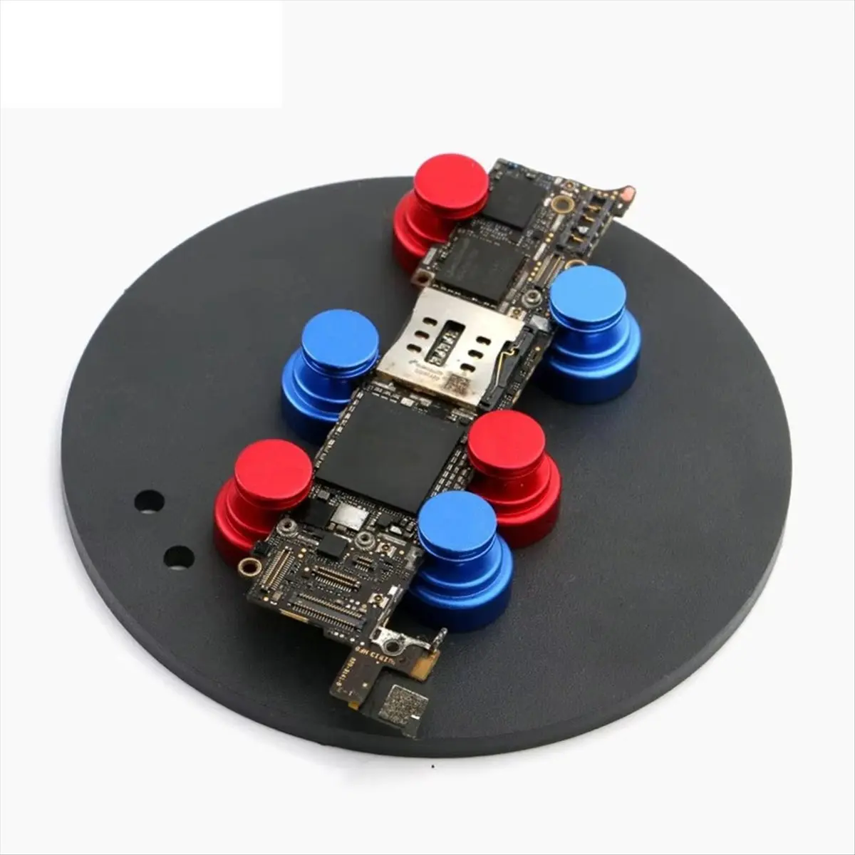 DT1427 TRENDY~Magnetic PCB Holder Fixture Universal Soldering Platform for Phone Mainboard Repair Board Fixing Hand Tool Round