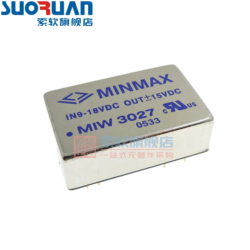 Free shipping    MIW3027 IN9-18VDC OUT±15VDC DIP-8     10PCS