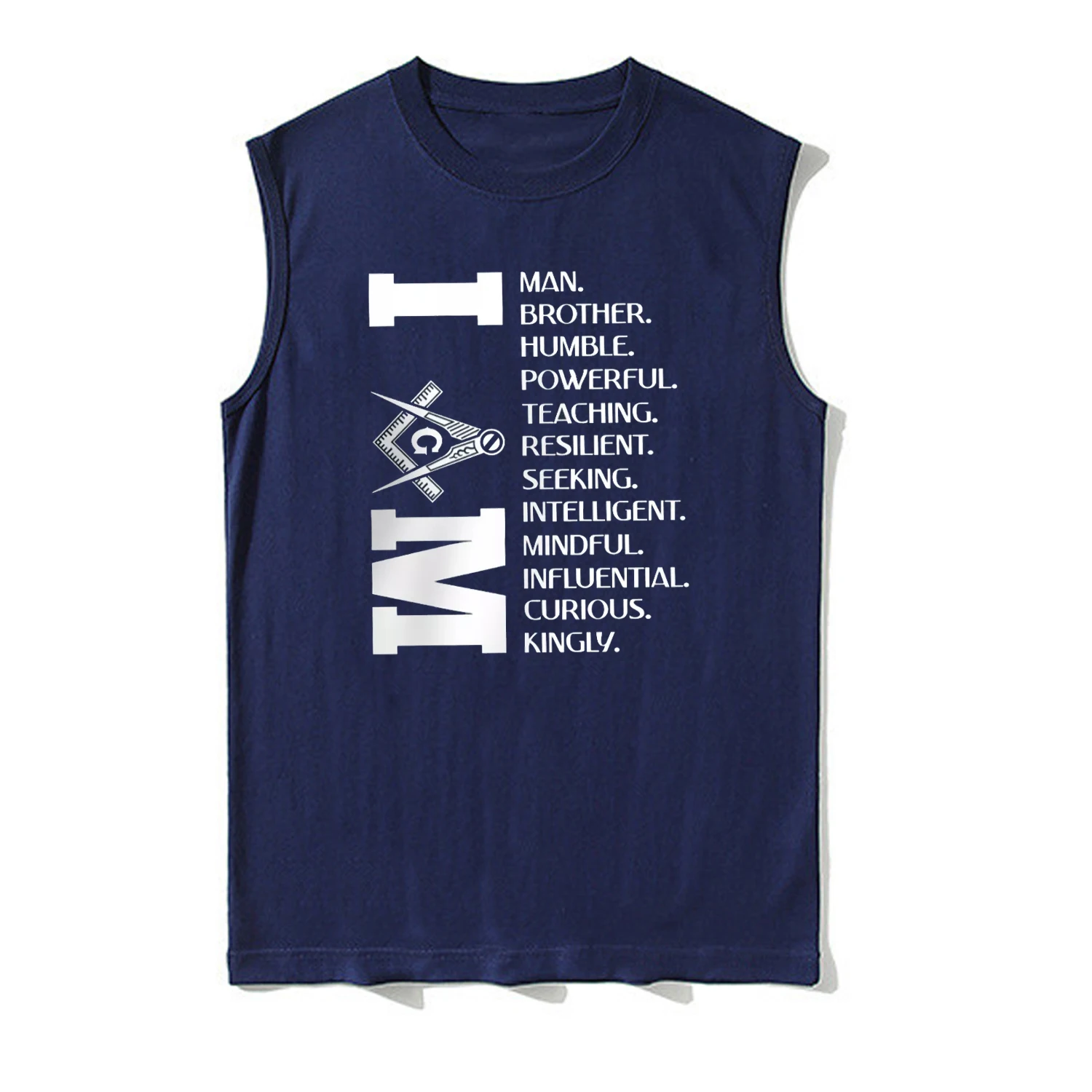 I Am Mason Freemasons Definition Masonic Gift Tank Top 100% Cotton O-Neck Summer Casual Mens Vests Sleeveless T-shirt Streetwear