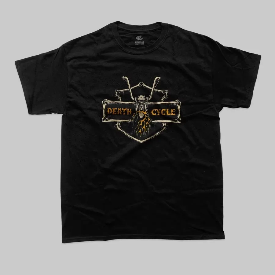 

Flame Motorcycle Rider TTriumph Motorcycle Tough Man American Vintage Cotton Printed Short Sleeve Men's and Women's T-shirt 123