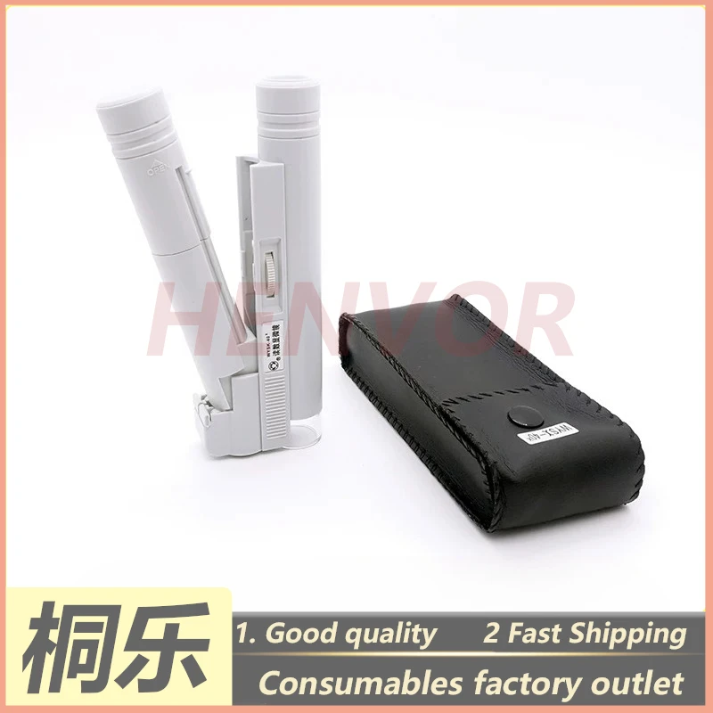 40X LED Microscope Magnifier with Scale for CTP Laser Fiber Inspection Printing Plate Checking Tool Portable