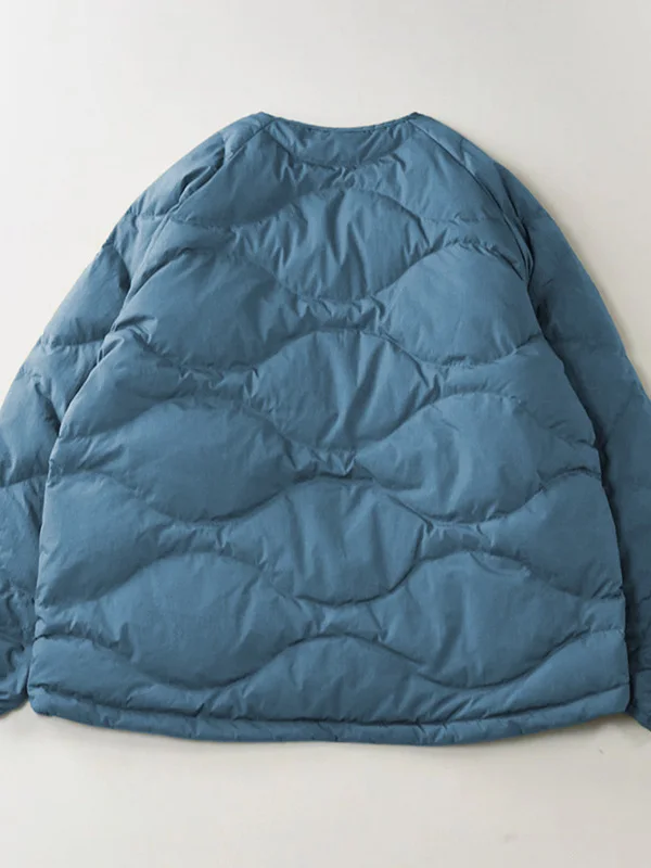 Winter round Ne Large ket down Cotton Jaet Gourd Quilted Outerwear Women's Clearance S Faion Commute Loose Fit