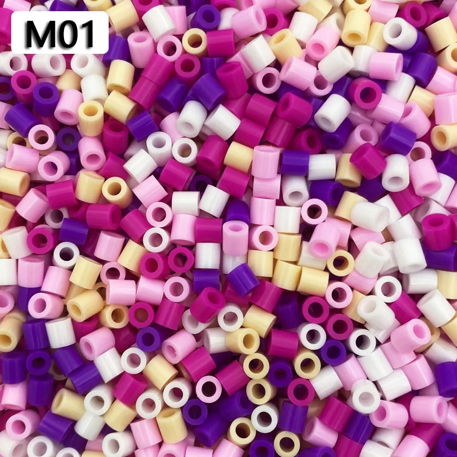 5MM Hama Beads 1000PCs Pixel Puzzle PUPUKOU Iron Beads for kids Hama Beads Diy Glow in Dark Handmade Gift toy Fuse Beads