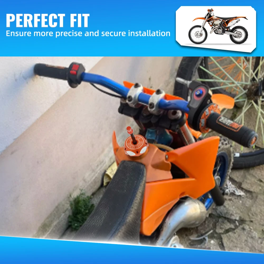 Xe Máy CNC Khí Nắp Bình Xăng Dành Cho KTM Mini SX EXC EGS MXC LC4 50 85 105 125 200 250 300 350 400 450 520 525-625 Enduro