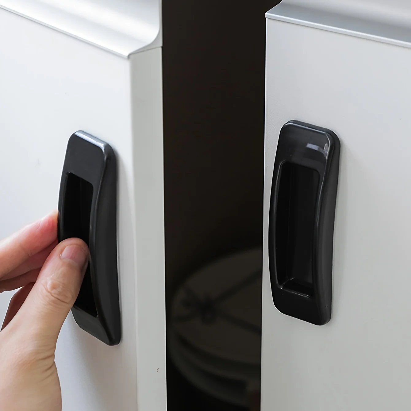 

2pcs-Modern Minimalist Door and Window Handles, Non Perforated Door Handles, Multifunctional Handles, Cabinet Drawer Handles