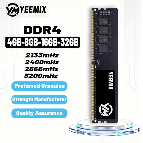 Imagen 2 del producto Memoria Ram para PC de escritorio YEEMIX DDR4 de Micron,SEC,SKhynix envío aleatorio Intel AMD 4GB 8GB 16GB 32GB 2666 3200 3600Mhz