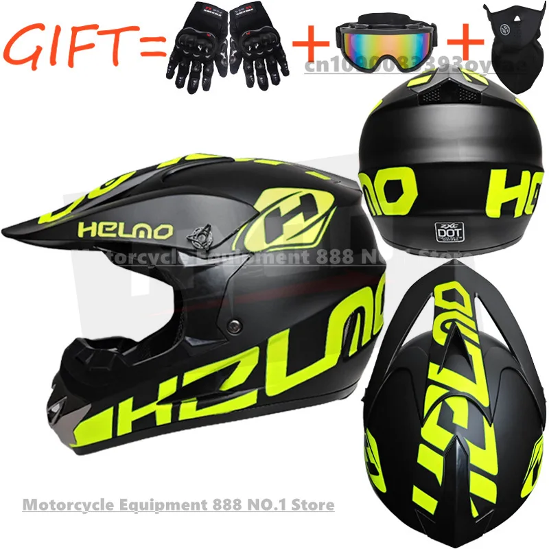 Bicicleta MTB casco de carreras de motocross casco de bicicleta de descenso todoterreno casco de cara completa de montaña capacete motocross casco