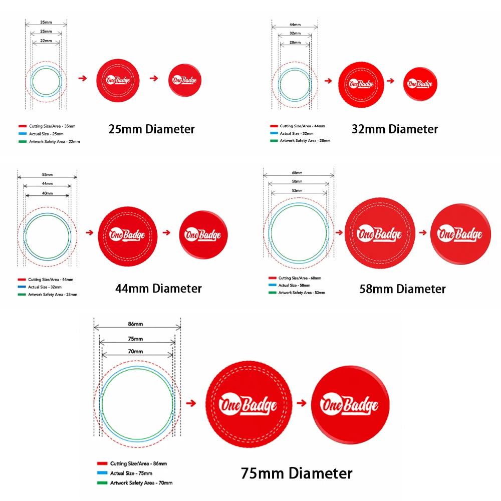 Customized Circular Metal Laser Badge With Your Own Image,Text,And Logo.Multiple Sizes.Please Provide A 2000 * 2000 Scale Image.