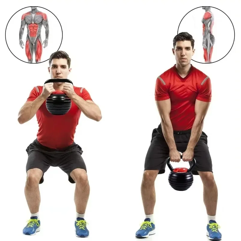 New Arrival Adjustable Kettlebell Premium Design For Gym Fitness And Popular Competition Training