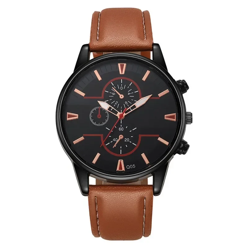 Men Watches 2024 High Quality Fashion Business Watches for Men Leather Luxury Quartz Watch Sport Watch Retro Clock Reloj Hombre