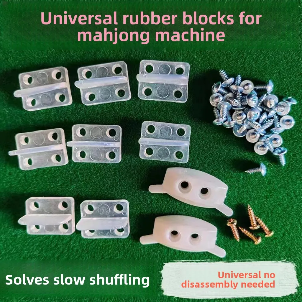 

Thiened Bull Tendon Tile Универсальные аксессуары для маджонга Hine с установочным инструментом Большая пластинчатая плитка Bull Tendon Blo