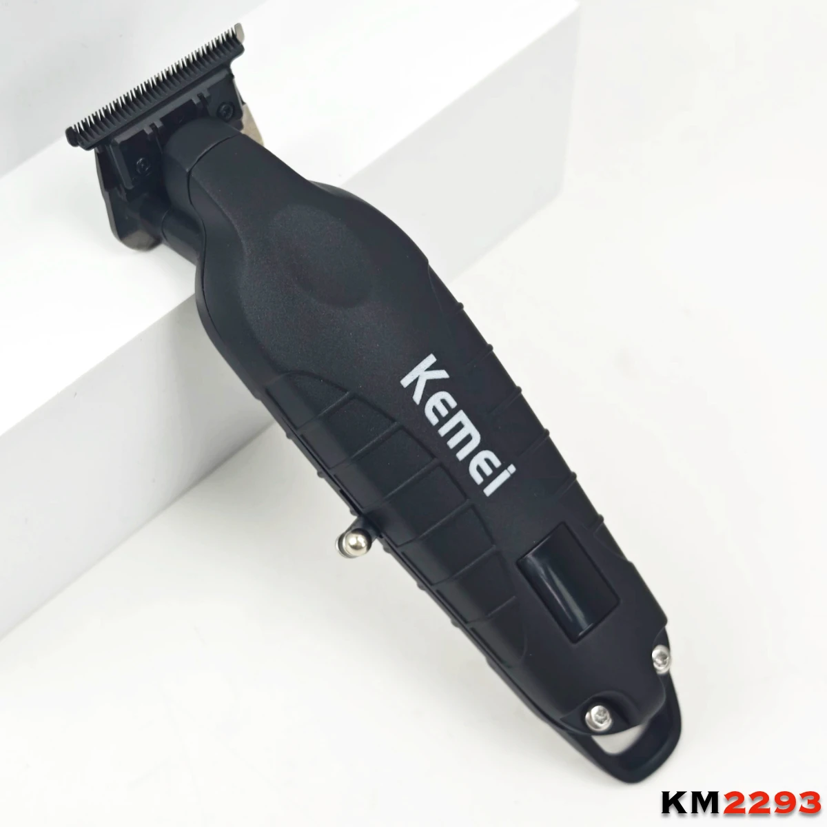 KM2293 Professional Barber Hair Trimmer Zero Gapped Cordless Rechargeable Men Clippers Detailer Finish Hair Cutting Machine