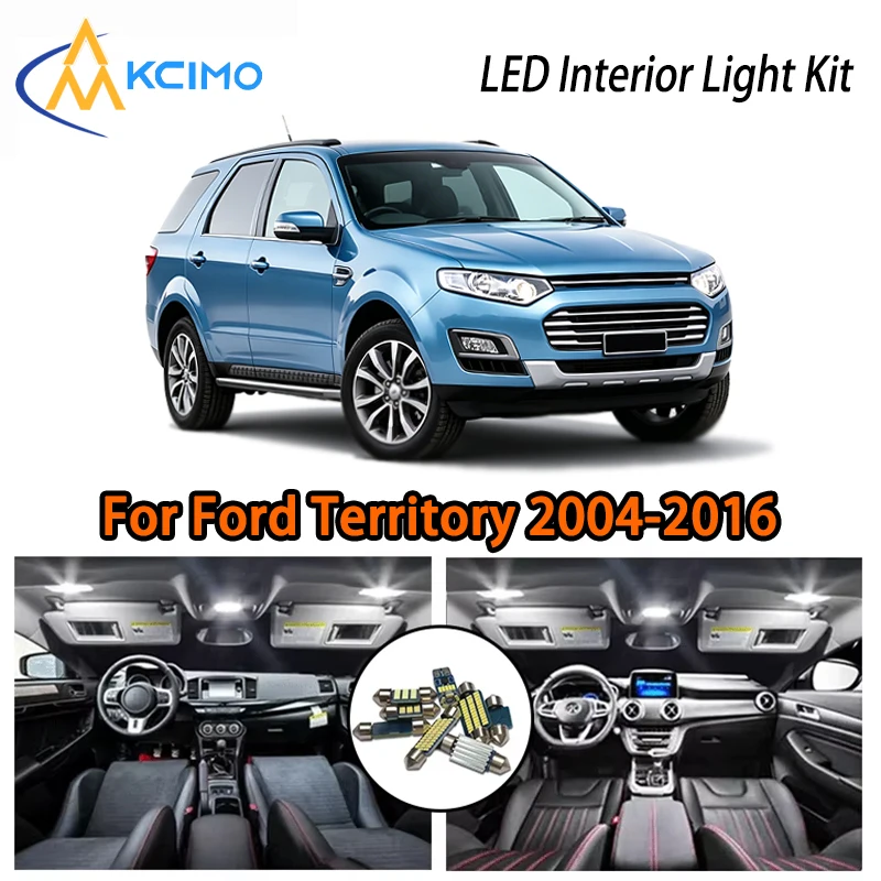 

Premium Two Colors Choice LED Light For Ford Territory 2004-2016, Super Bright Easy Installation, Cozy Atmosphere Interior