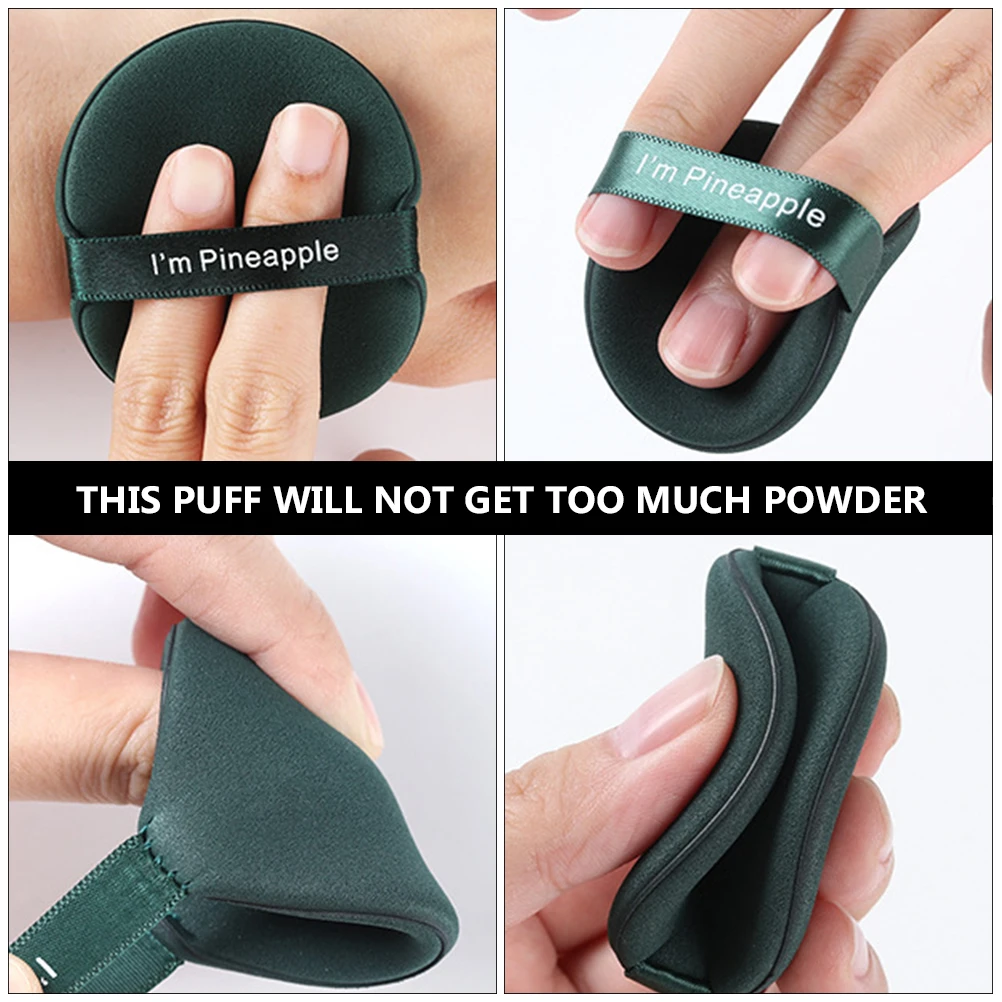 7 個のメイクアップスポンジパフウェットドライルースパウダーファンデーションアプリケーターソフトオイルコントロールツール顔ボディミネラルパウダー用