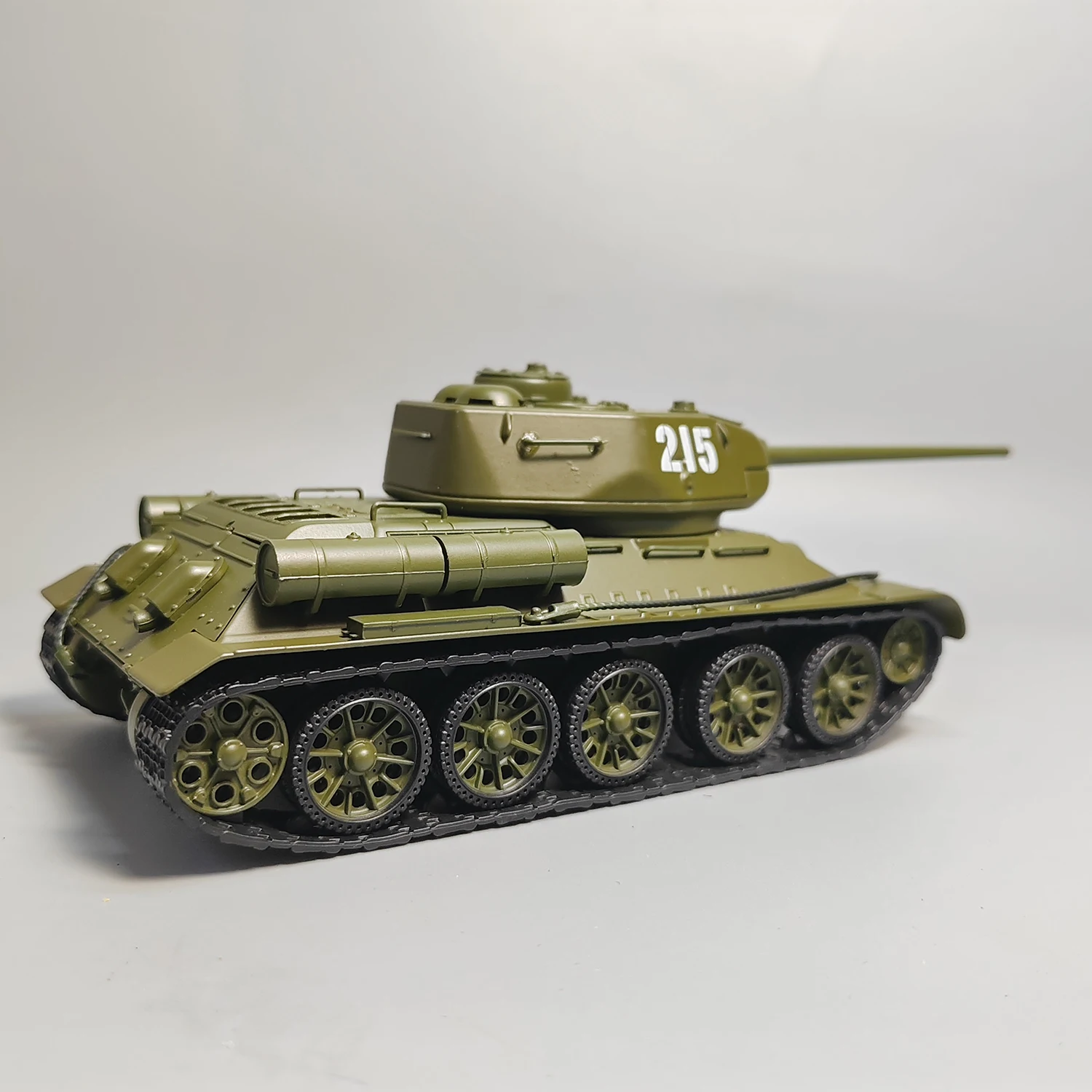 SSM 1:43 Scale Diecast Alloy Chinese T34/85 Tank Model Militarized Combat Track Type Classics Souvenir Toys Gifts Static Display