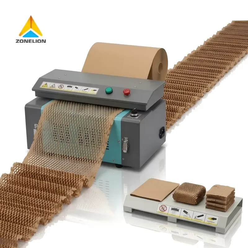 Electric Waste Cardboard Box Expansion Cutter Equipment for Eco Cushion Wrap