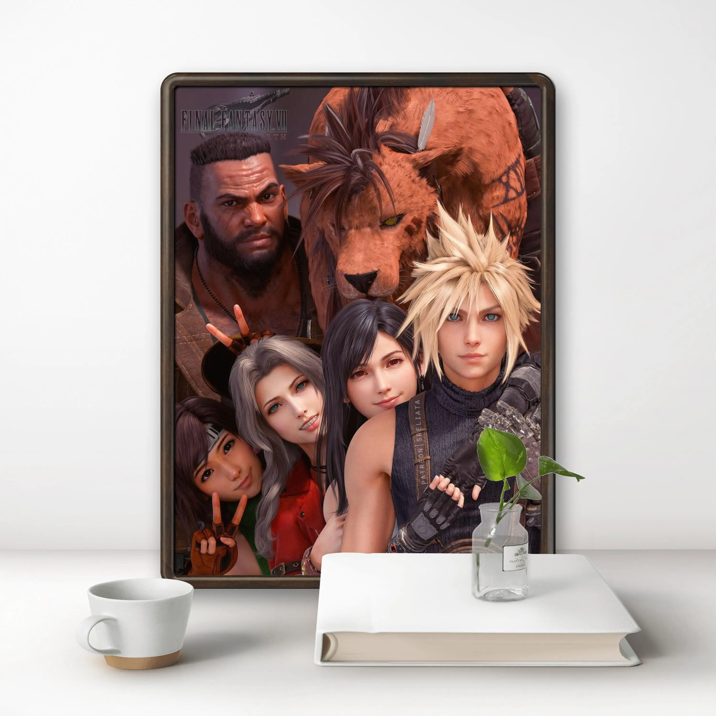 Final Fantasy Game 5D DIY Diamond Painting Kit Diamond Embroidery Cross Stitch Handmade Art Gift Crafts Home Decor