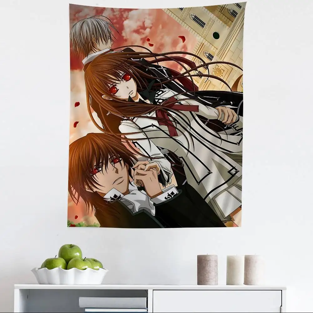 Vampire Knight Anime Chart Tapestry Home Decoration hippie bohemian decoration divination Wall Hanging Home Decor