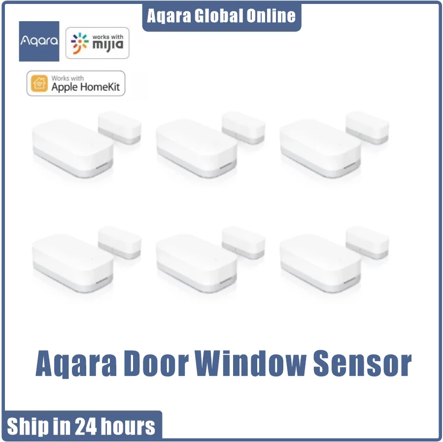 

Global Aqara Door Window Sensor Zigbee Wireless Connection Smart Mini Door Sensor Security Work With Mi Home APP For Android IOS