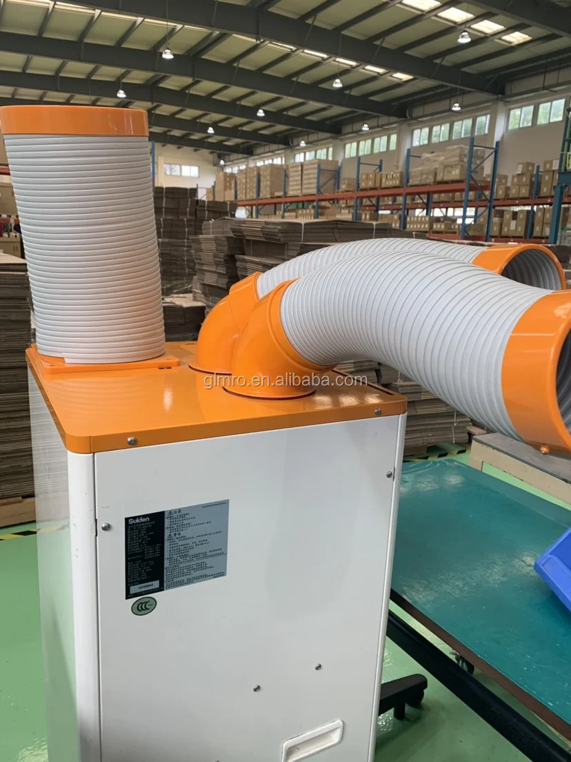 Dubbelkanaal met automatische draaibare SS-40DG-8B industriële spotkoeler