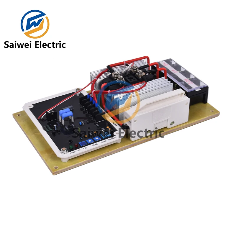 220V AVR Brush Generator Automatic Voltage Regulator Excitation Stabilizer Module With Rectifier Single Phase 75A Parts