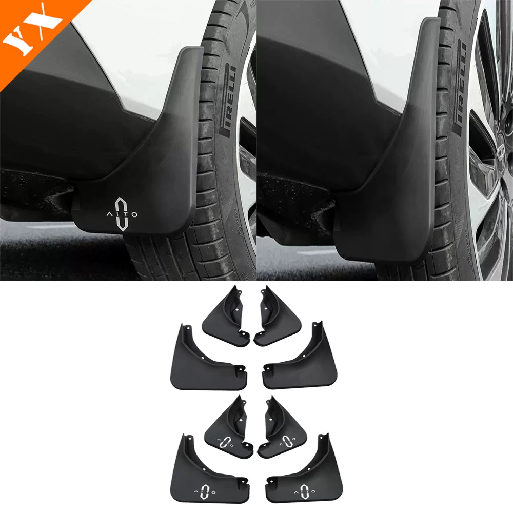 For Huawei Aito M5 2022-2023 Car Rear Wheel Mud Splash Guard Fender Anti-dirt Anti-splash Exterior Accessories Protection