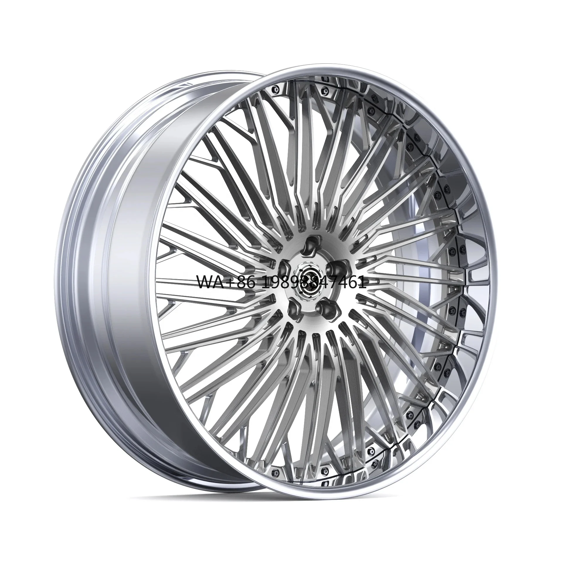 

Customized Forged Aluminum Alloy Two Piece Wheels 40mm 15-26 Inch Performance Brand Cars New for X5 X6 for for