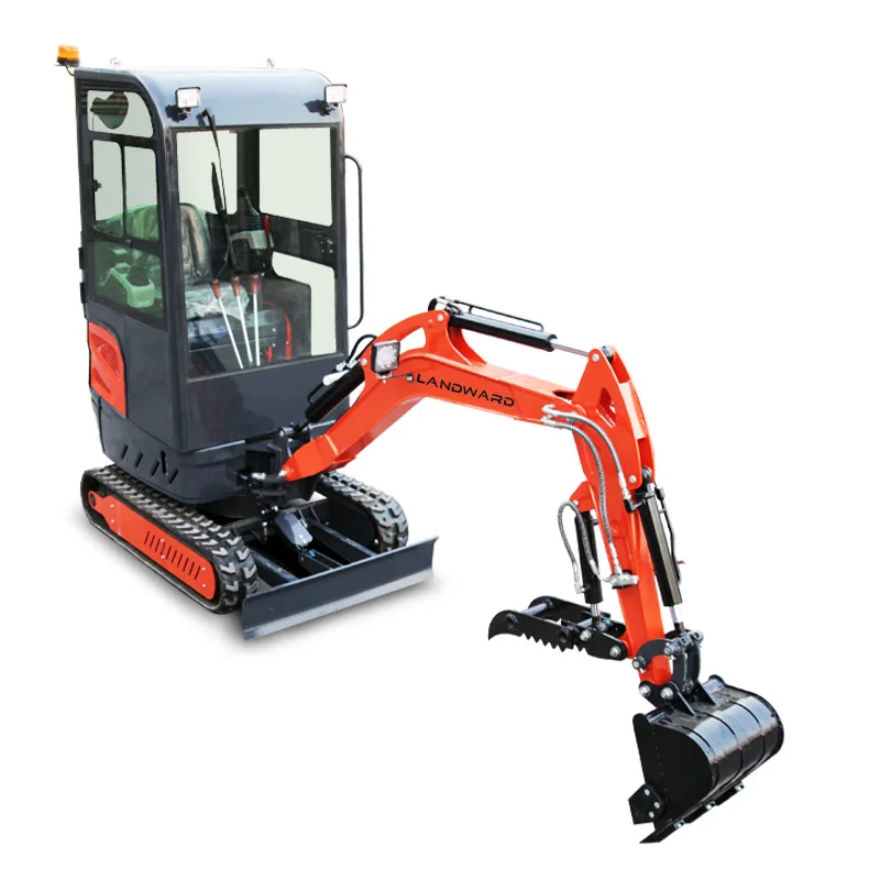 

Fast Delivery 1.6 Ton Mini excavator Crawler Digger Kubota Engine Small Baggers Garden And Farm Use Multifunctional Customized