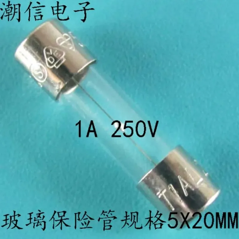 100PCS/LOT Power glass fuse 1/A2A/3A/4A/5A/6A/15A/20A 5*20mm