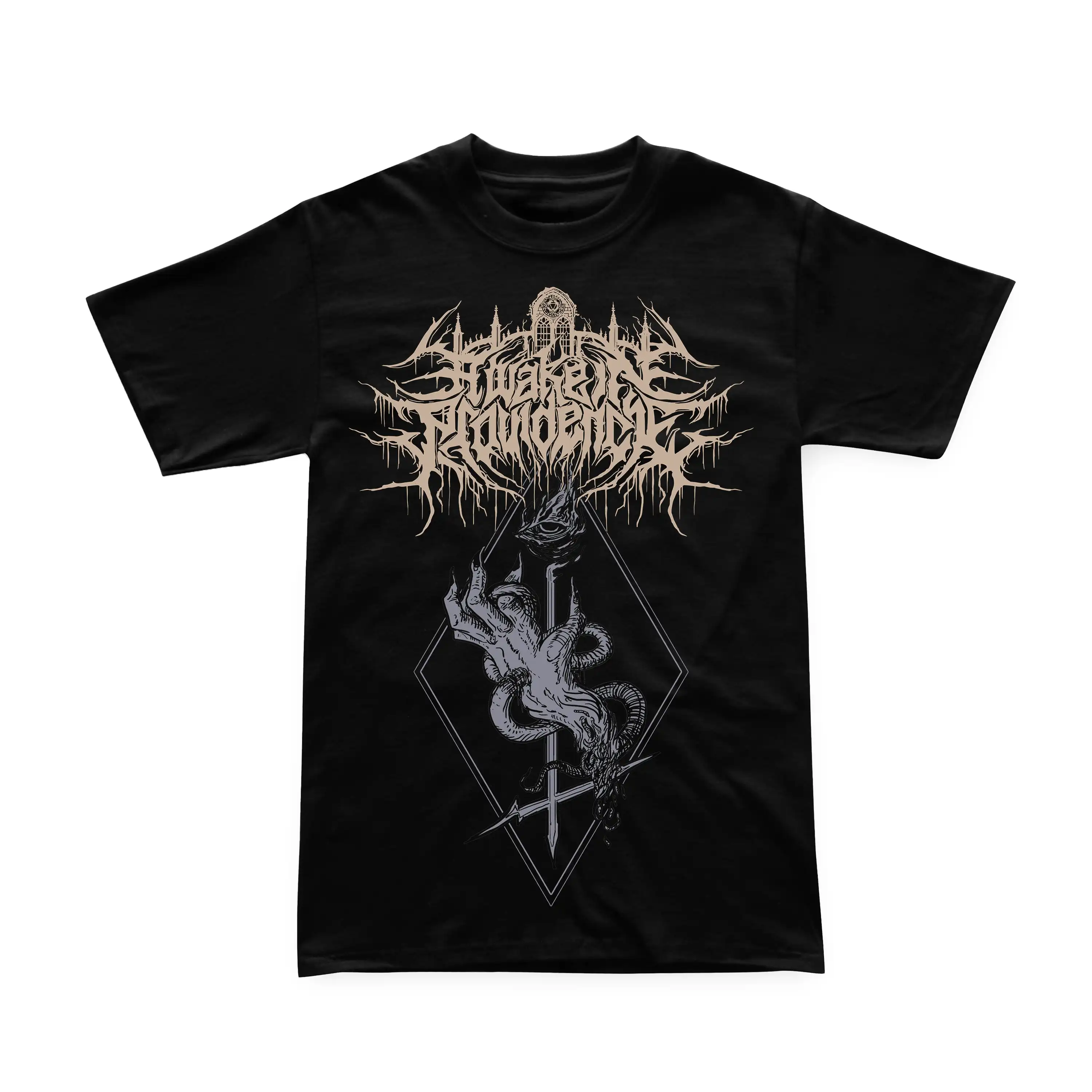 A Wake in Providence Eternity The Horror Ov The Old Gods Band T-Shirt 100% Cotton Graphic Tee Men Women Summer Streetwear Top