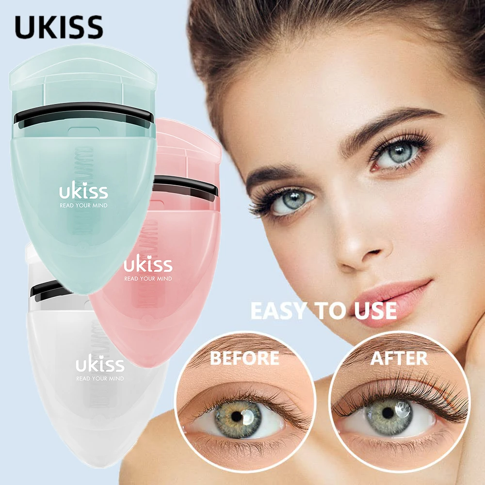 UKISS Portable Eyelash Curler Curling Beauty Lasting Shaping Eye Makeup Tool