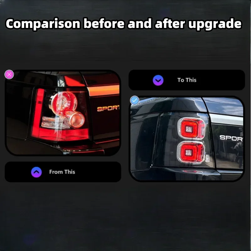 

ATGSA Taillights for Land Rover 2005-2013 new upgrade Plug and play old upgrade new