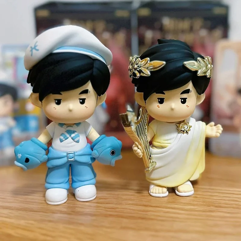 Mr. Zhou Has Twelve Constellations Blind Box Jay Chou Toys Cute Anime Figure Mystery Box Ornament Collection Model Surprise Gift