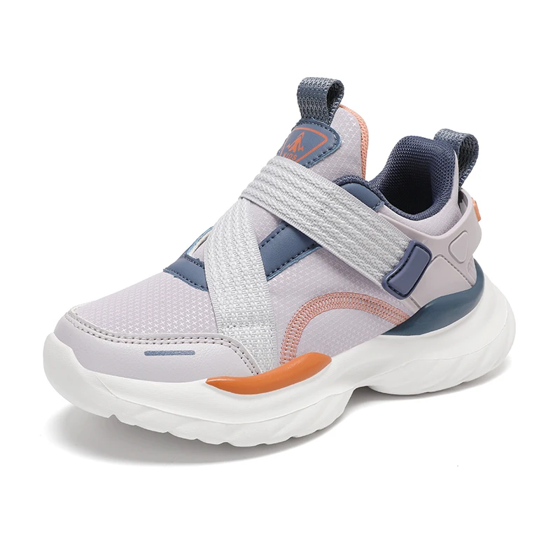 

New Girls Boys Sport Shoes Leather Four Seasons Children's Sneakers Non-slip Student Shoes Soft Bottom Kids Outdoor Casual Shoes