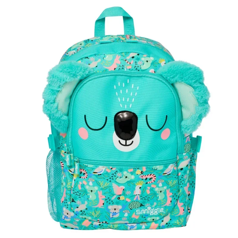 Genuine Australia Smiggle Backpack Kids Beautiful Schoolbag Mint Green Kawaii Koala Fashion Trend Outdoor Leisure Student Bags