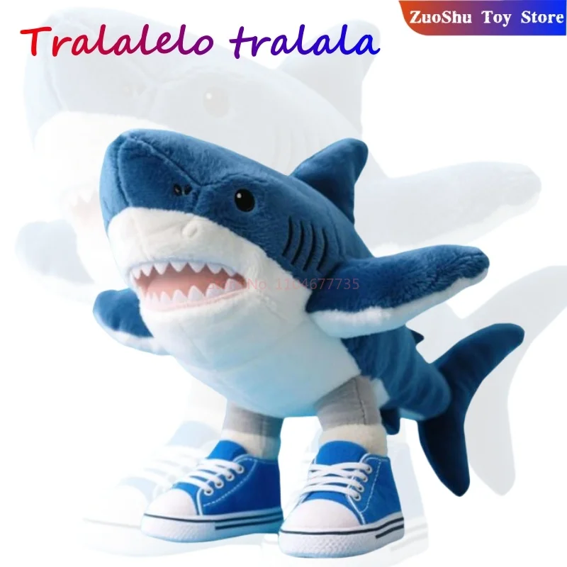

Лидер продаж Tungtung Sahur, итальянский мозговой рот, животные Telalaero Telala Shark, аниме, плюшевые плюшевые игрушки Peluches, мягкая кукла, игрушки, подарки