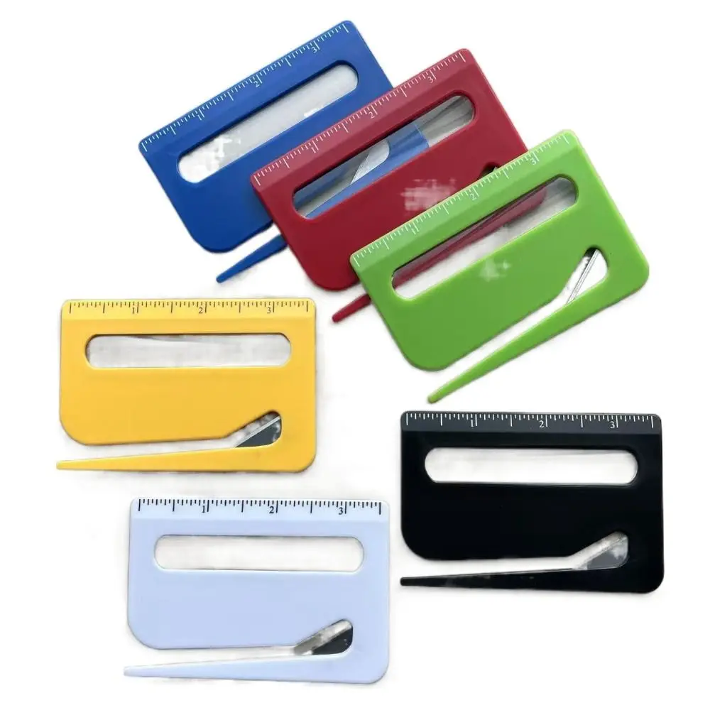 Modischer tragbarer Umschlagöffner, multifunktionales Schneidwerkzeug, Brieföffner, Umschlagschneider zum Schneiden von Papierschneidern