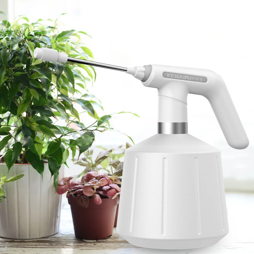 

Electric Car Wash Spray Bottle 2000mAh Agriculture Sprayer LED Indicator Plastic Handle Adjustable Nozzle for Household Cleaning