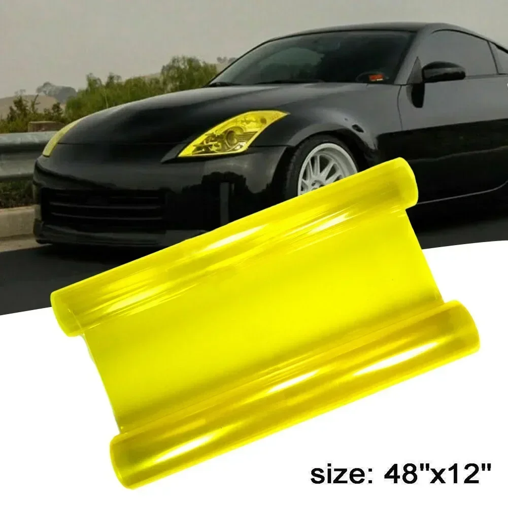 Waterproof Lamp Film Wrap Yellow 12