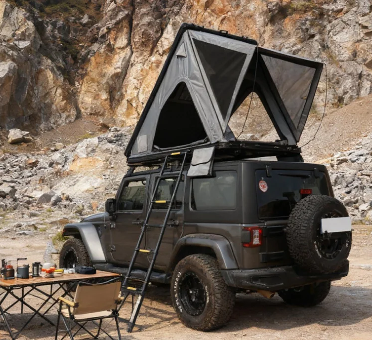 

Roof Top Tent Hard Shell Aluminum Alloy Roof Tent Automatic Hydraulic Car Outdoor Tent Tour Hard Shell Four-Season