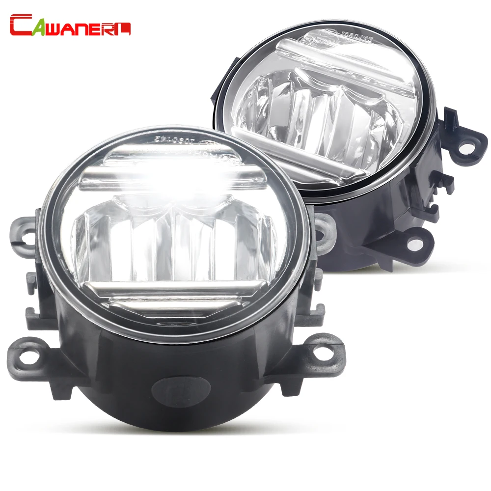 2 X 30W LED Fog Light Car Front Bumper Fog Lamp DRL For Mitsubishi Pajero L200 Outlander Galant RVR Colt Eclipse Endeavor Triton